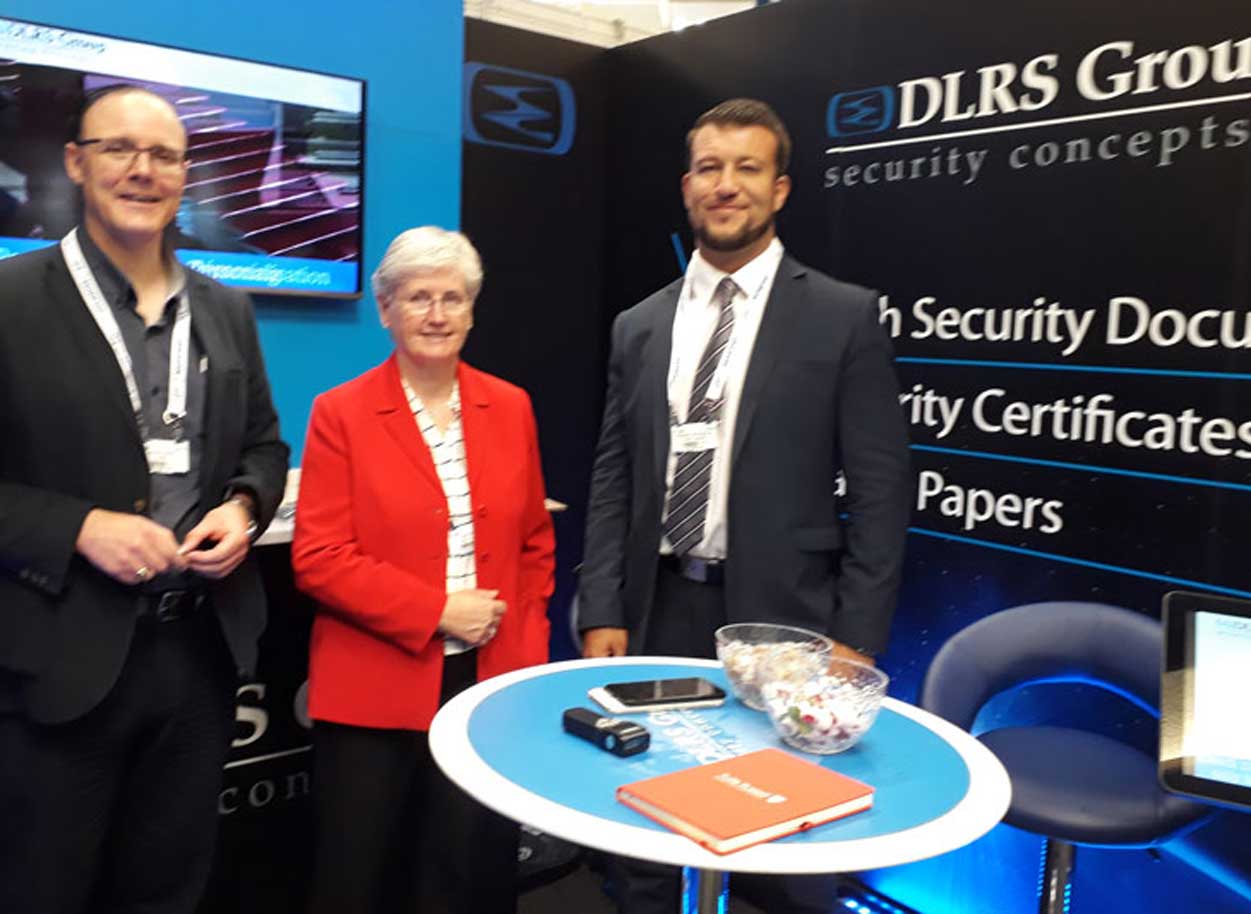 DLRS exhibited at Secure Document World 2017