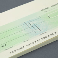 bank cheques