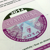 Tax discs